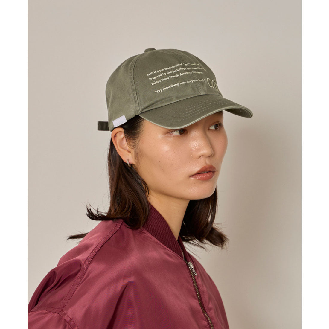 アース arth arth  EMB Washed Cap / アース （BROWN (91)） BROWN (91)