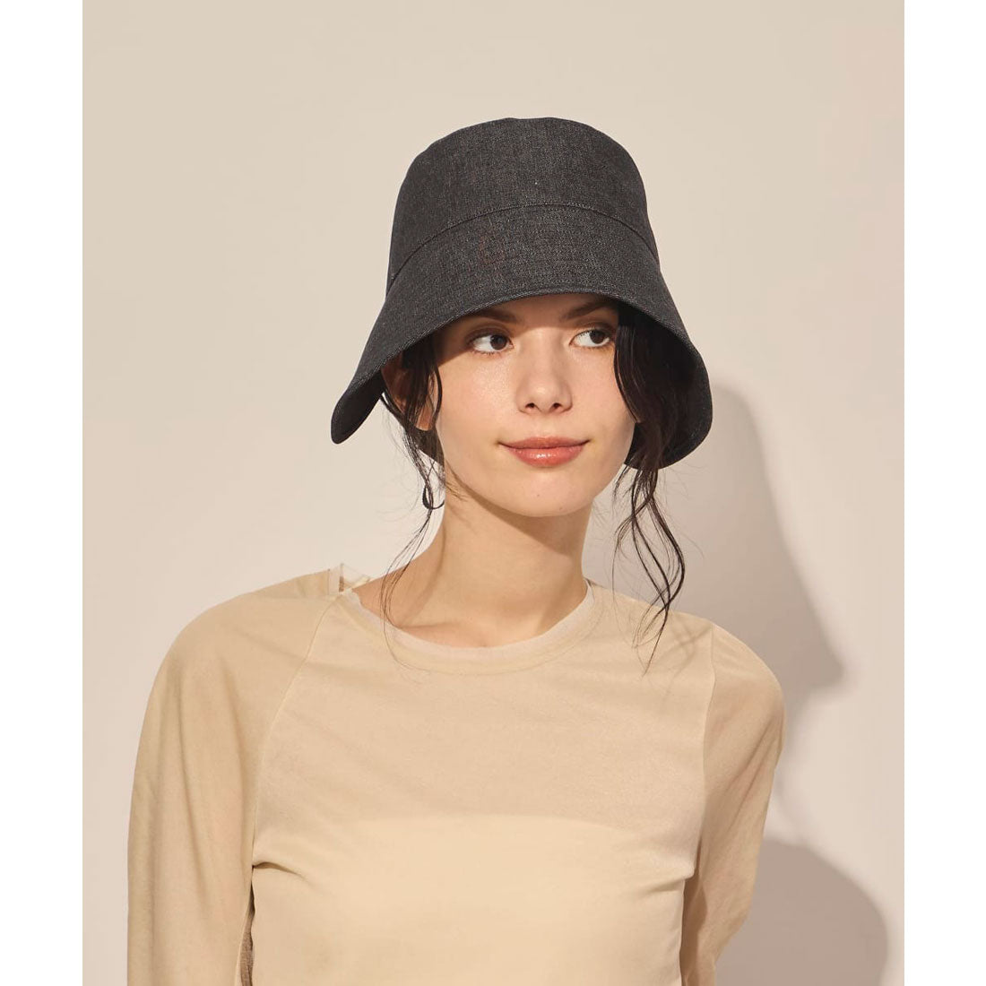 アース arth arth  Denim Bucket Hat / アース （BLACK (01)） BLACK (01)