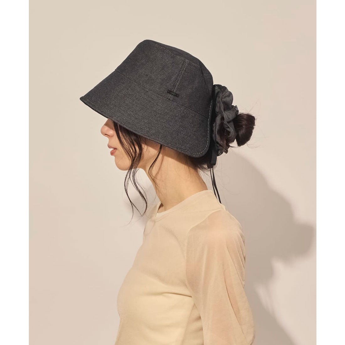 アース arth arth  Denim Bucket Hat / アース （BLACK (01)） BLACK (01)