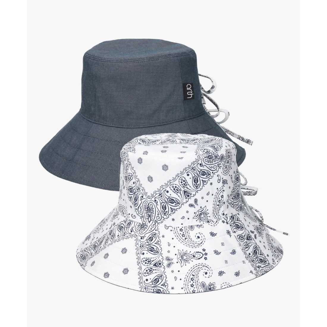 アース arth arth  Bandana Ribbon Bucket / アース （WHITE (06)） WHITE (06)