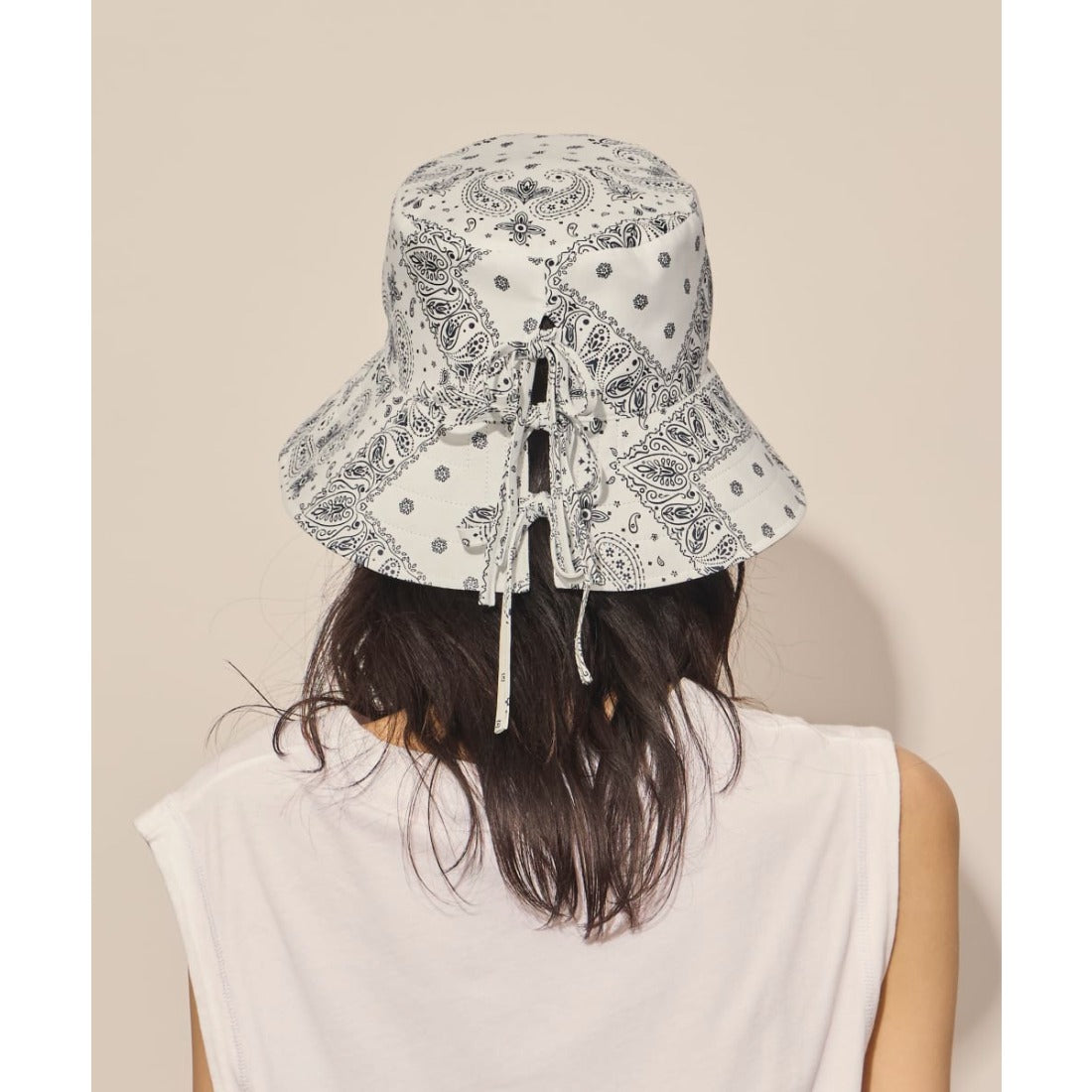 アース arth arth  Bandana Ribbon Bucket / アース （WHITE (06)） WHITE (06)