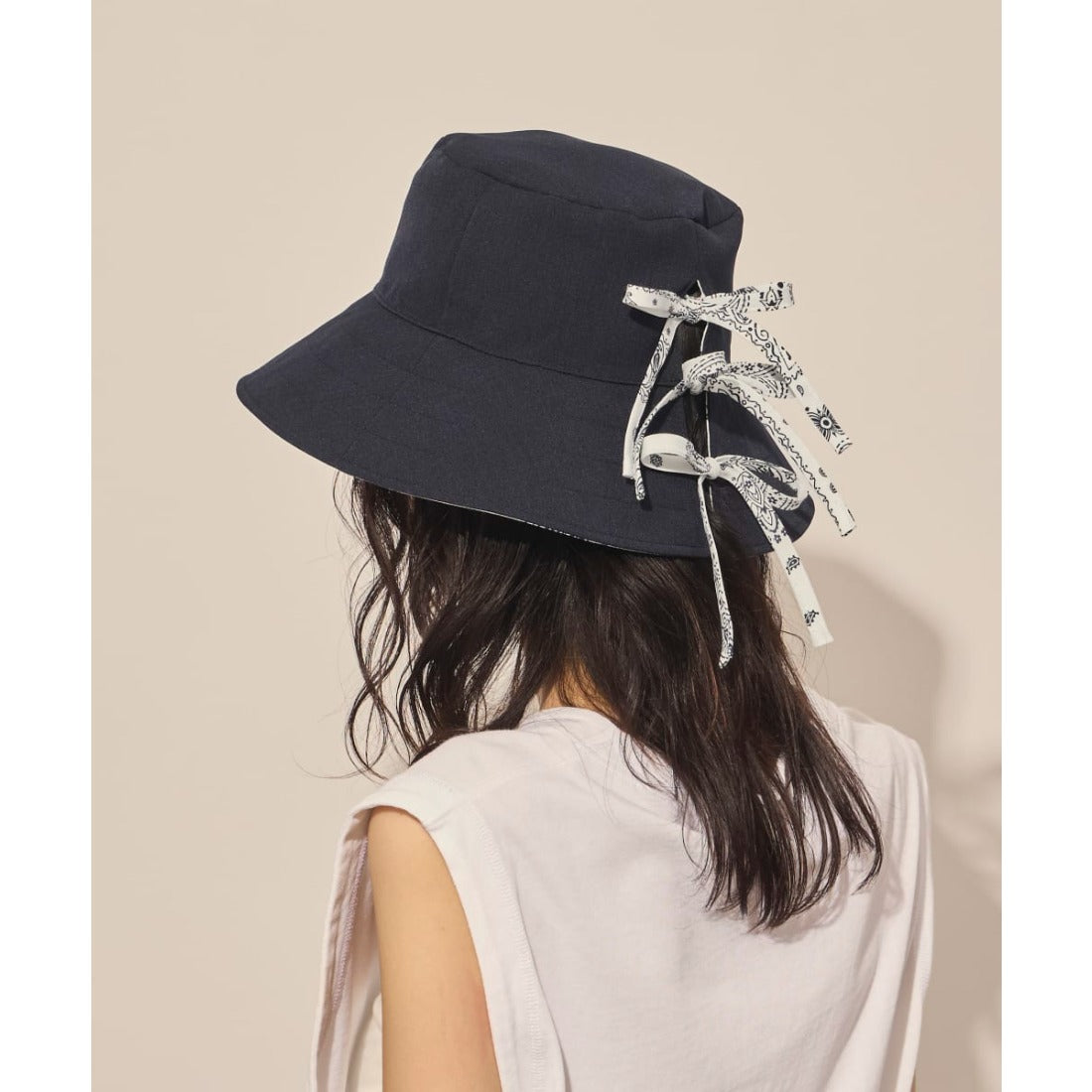 アース arth arth  Bandana Ribbon Bucket / アース （WHITE (06)） WHITE (06)