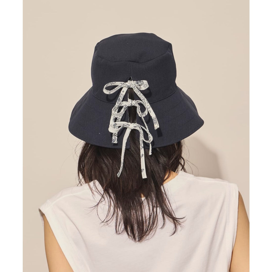 アース arth arth  Bandana Ribbon Bucket / アース （WHITE (06)） WHITE (06)