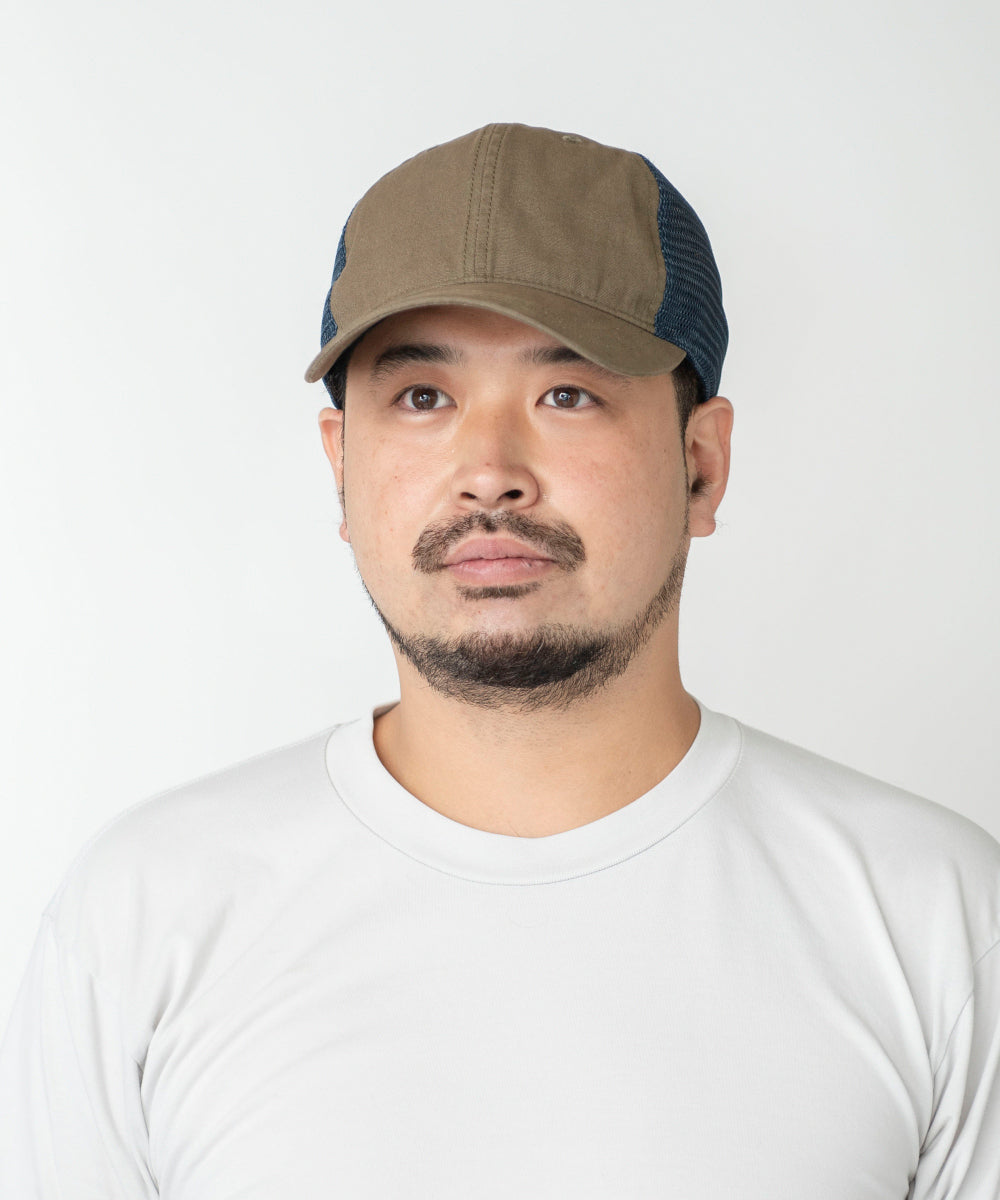 カスターノ CASTANO CASTANO  OX DEEP CROWN 6P MESH CAP （BEIGE (93)） BEIGE (93)