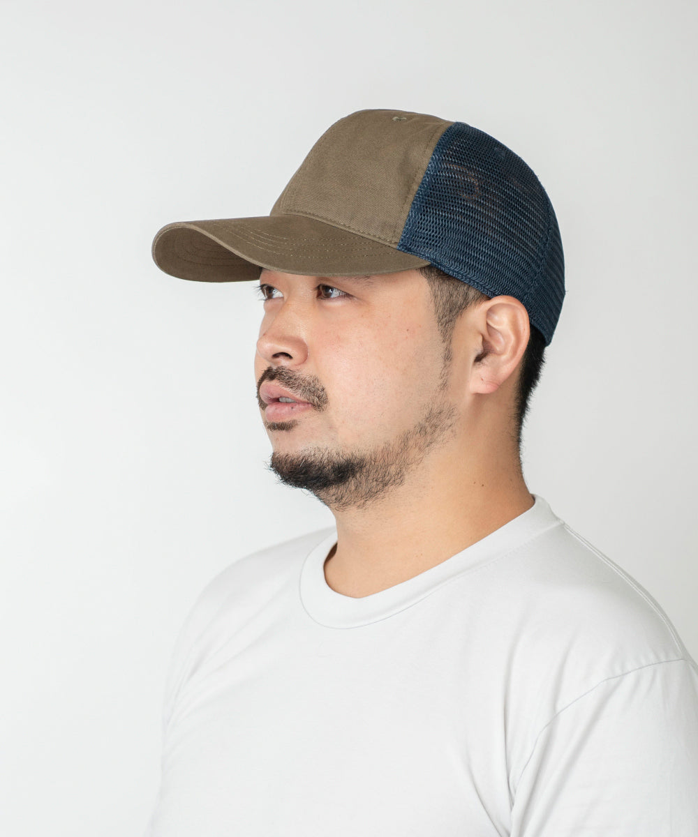 カスターノ CASTANO CASTANO  OX DEEP CROWN 6P MESH CAP （BEIGE (93)） BEIGE (93)