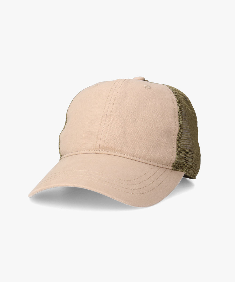 カスターノ CASTANO CASTANO  OX DEEP CROWN 6P MESH CAP （BEIGE (93)） BEIGE (93)