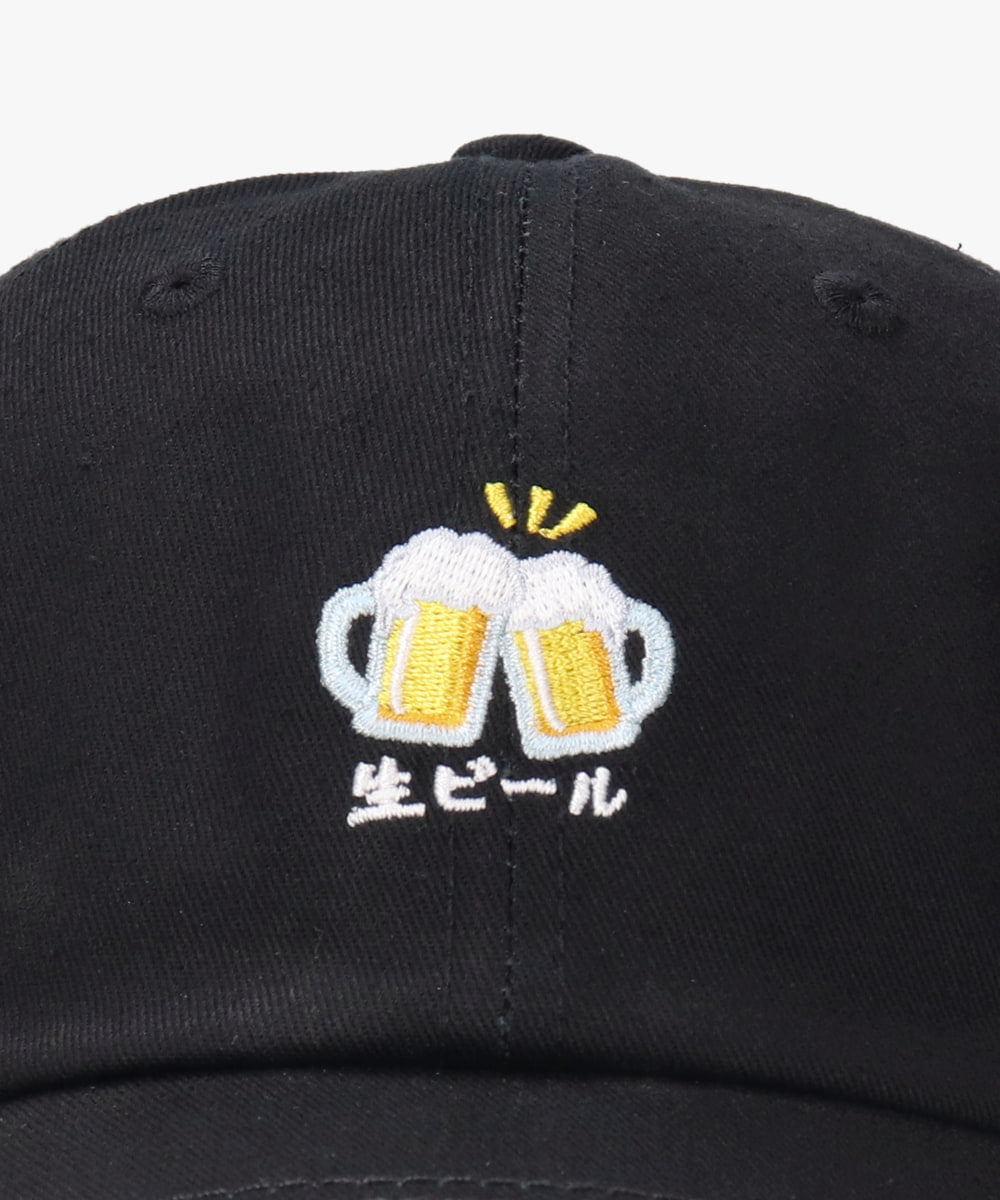 カスターノ CASTANO CASTANO SOUVENIR CAP [生ビール] （BEIGE(93）） BEIGE(93）