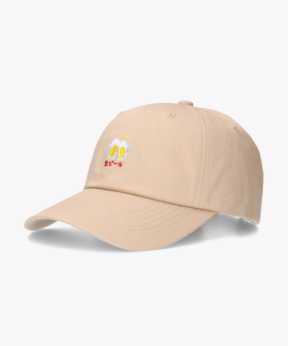 カスターノ CASTANO CASTANO SOUVENIR CAP [生ビール] （BEIGE(93）） BEIGE(93）