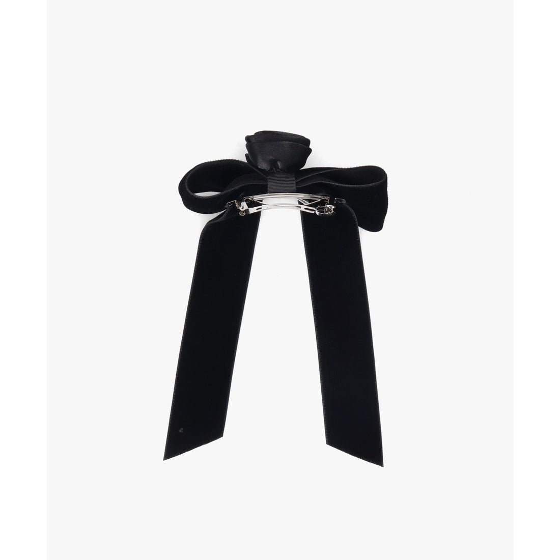シャポー ド オー Chapeau d'O Chapeau d' O  Rose Ribbon Barrette / シャポードオー （BLACK (01)） BLACK (01)