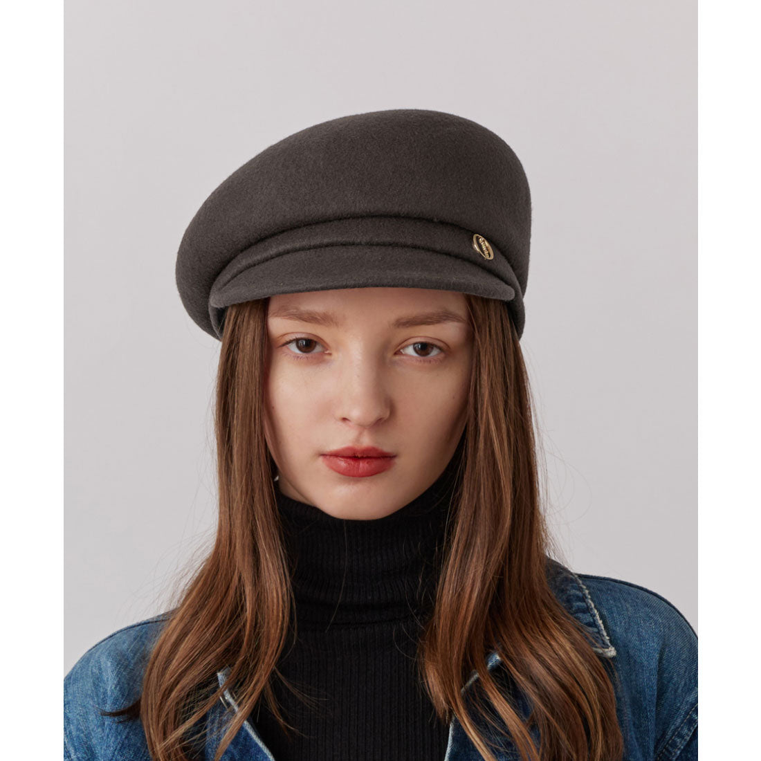 シャポー ド オー Chapeau d'O Chapeau d' O  Side Tuck Wo Felt Cas / シャポードオー （GRAY (03)） GRAY (03)