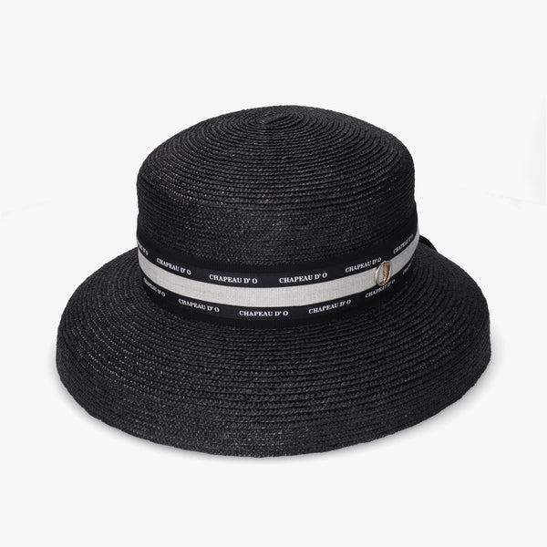 Chapeaud’O StrawBraid Casablanca Chapeau d'O Chapeau d' O Straw-B Casablanca Logo