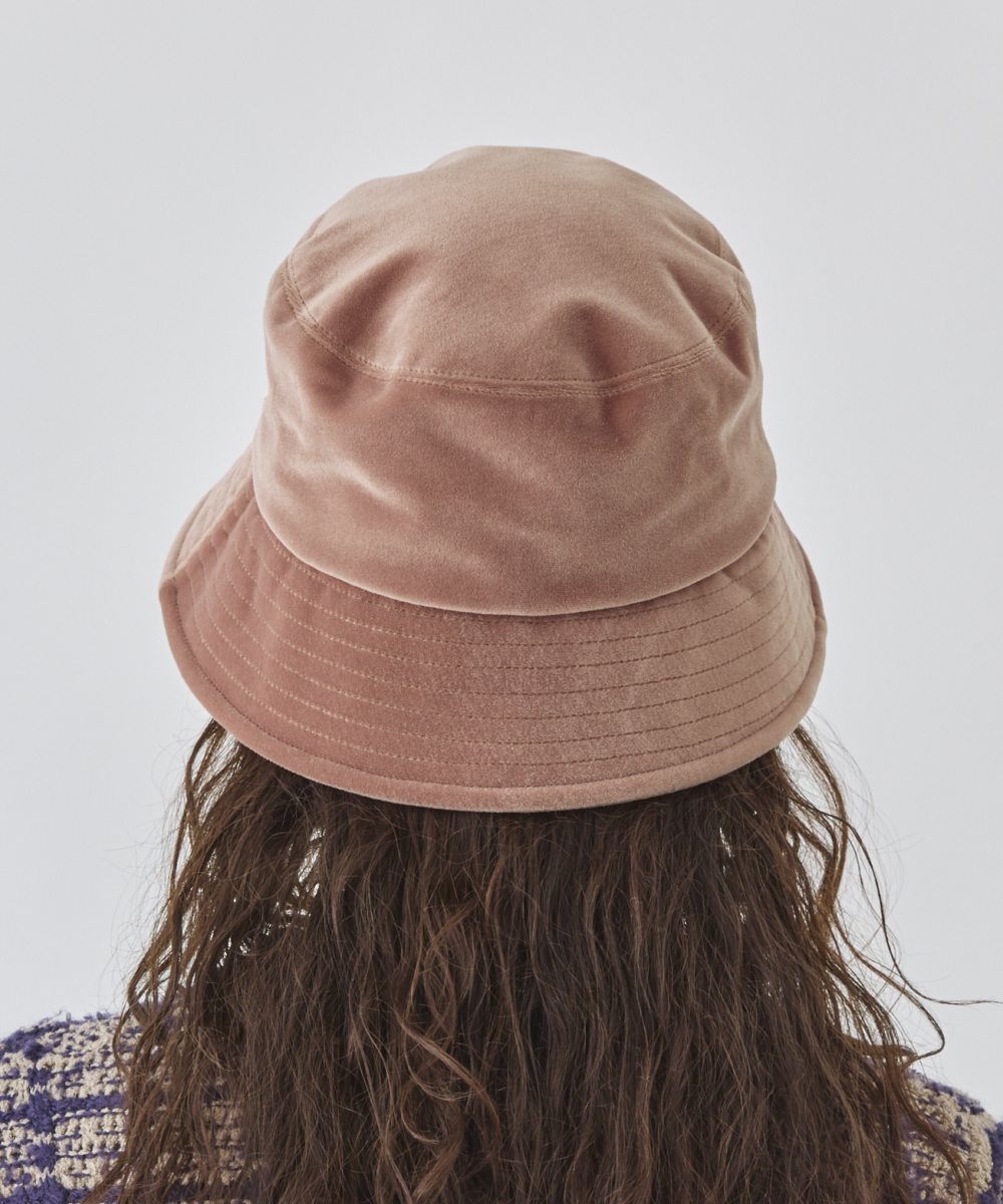 シャポー ド オー Chapeau d'O Chapeau d' O Velour Down Bucket （PINK (15)） PINK (15)
