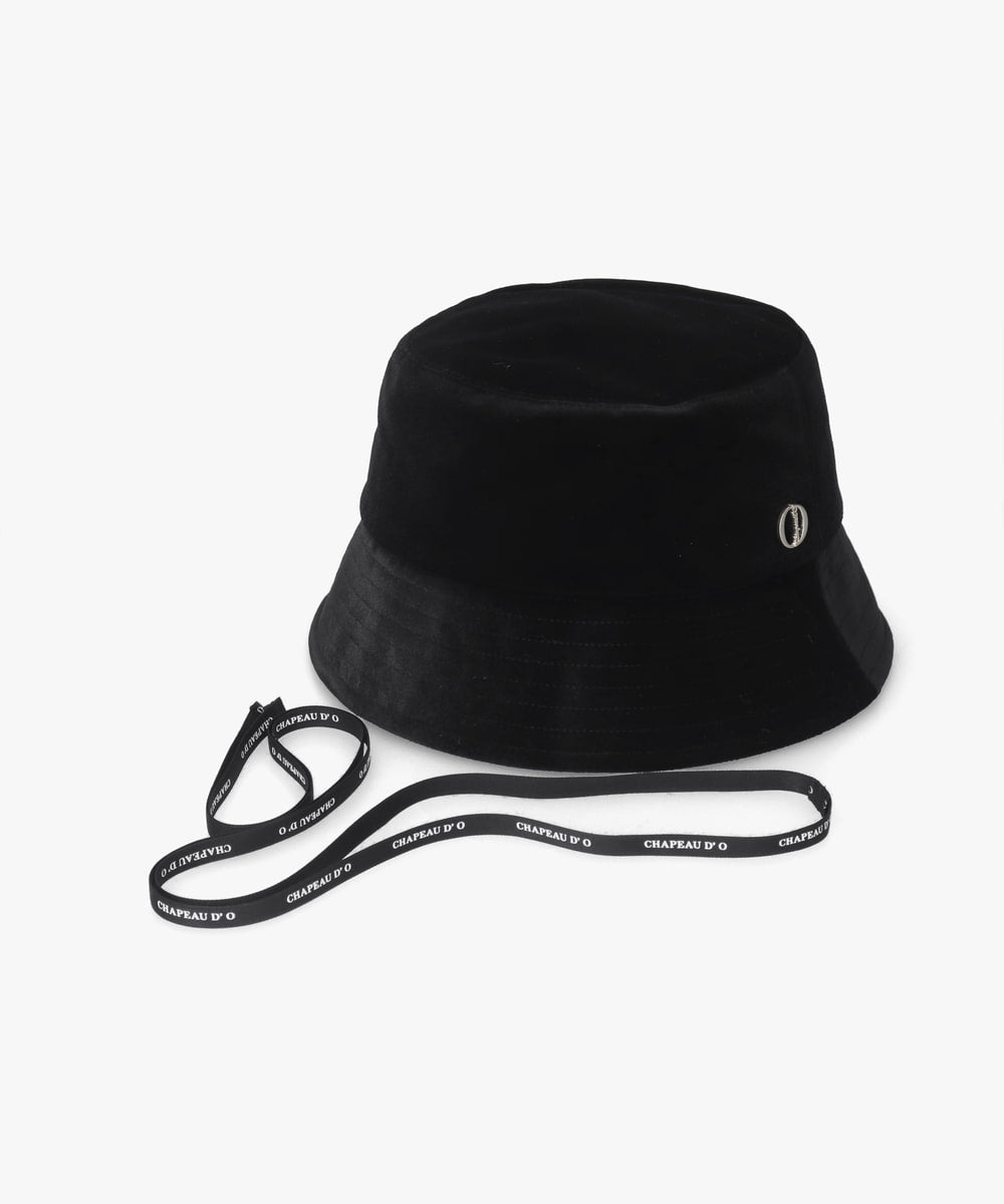 シャポー ド オー Chapeau d'O Chapeau d' O Velour Down Bucket （PINK (15)） PINK (15)