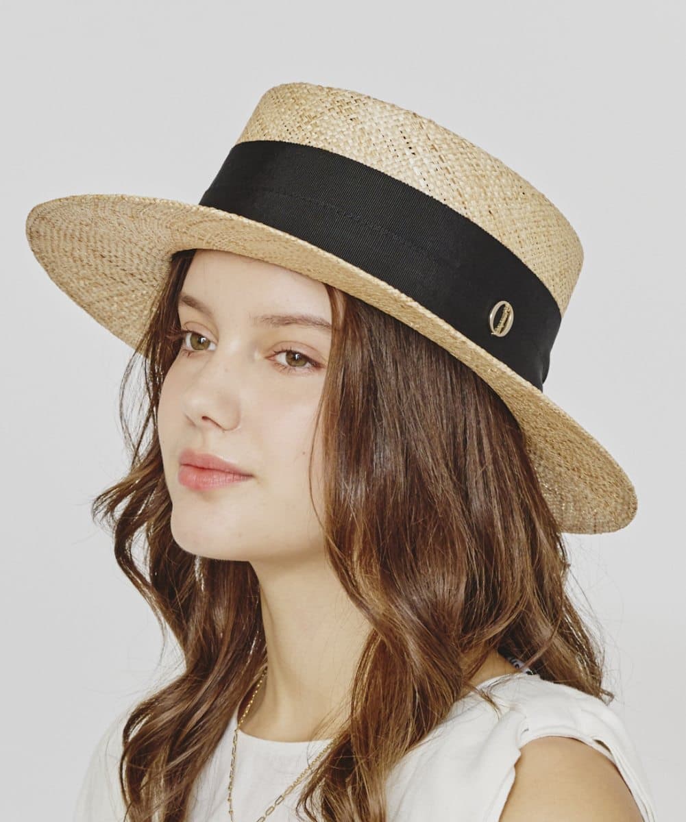 'Chapeau d'O Chapeau d' O  Bao Canotier Wide'
