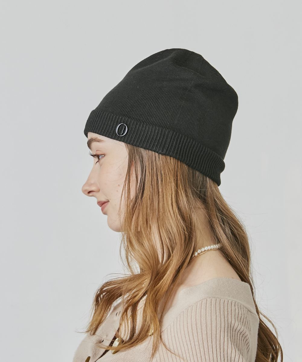 シャポー ド オー Chapeau d'O Chapeau d' O CasAllies Silk BeretBeanie （BLACK(01)） BLACK(01)