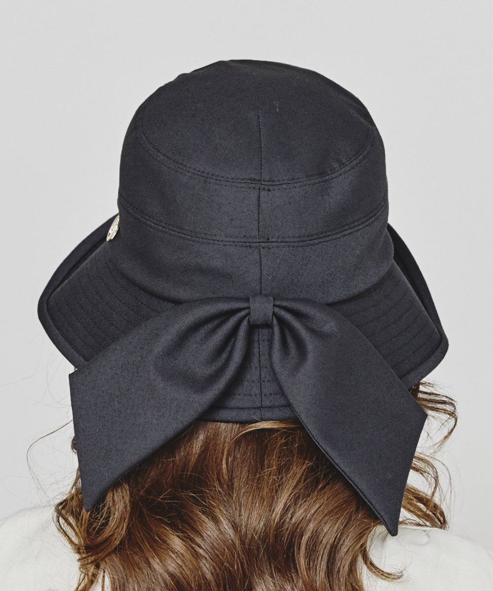 信頼も厚い Chapeau d'O Chapeau d' O OX Back Ribbon Cloche 帽子