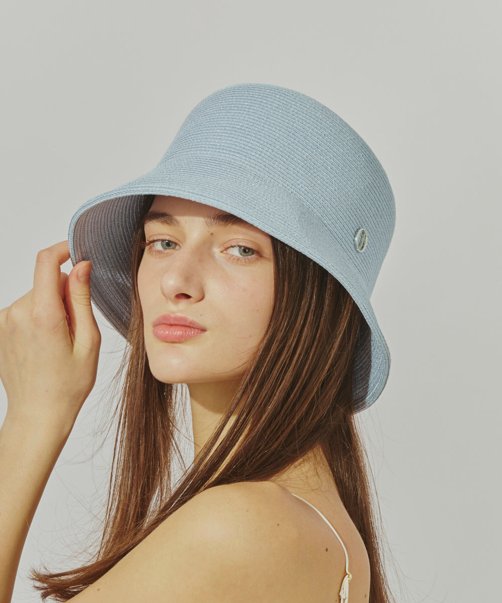 シャポー ド オー Chapeau d'O Chapeau d' O  Lame Silk Braid Bucket / シャポードオー （LT BLUE (75)） LT BLUE (75)