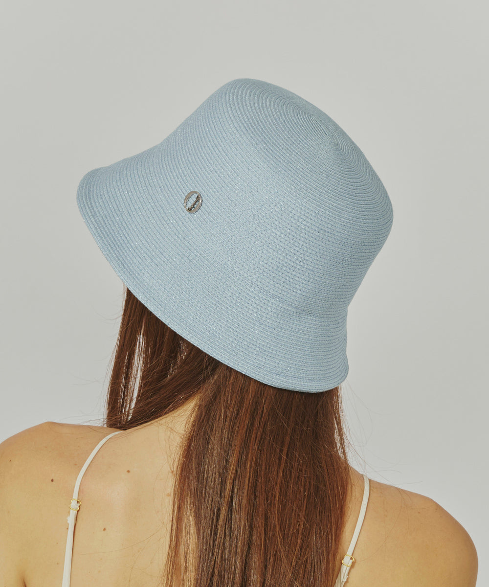シャポー ド オー Chapeau d'O Chapeau d' O  Lame Silk Braid Bucket / シャポードオー （LT BLUE (75)） LT BLUE (75)