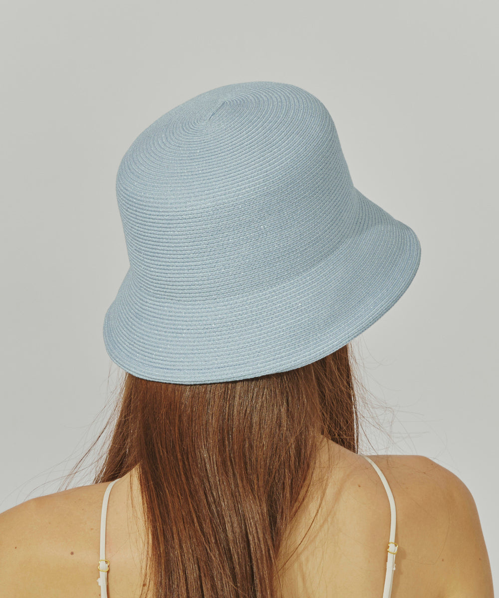 シャポー ド オー Chapeau d'O Chapeau d' O  Lame Silk Braid Bucket / シャポードオー （LT BLUE (75)） LT BLUE (75)