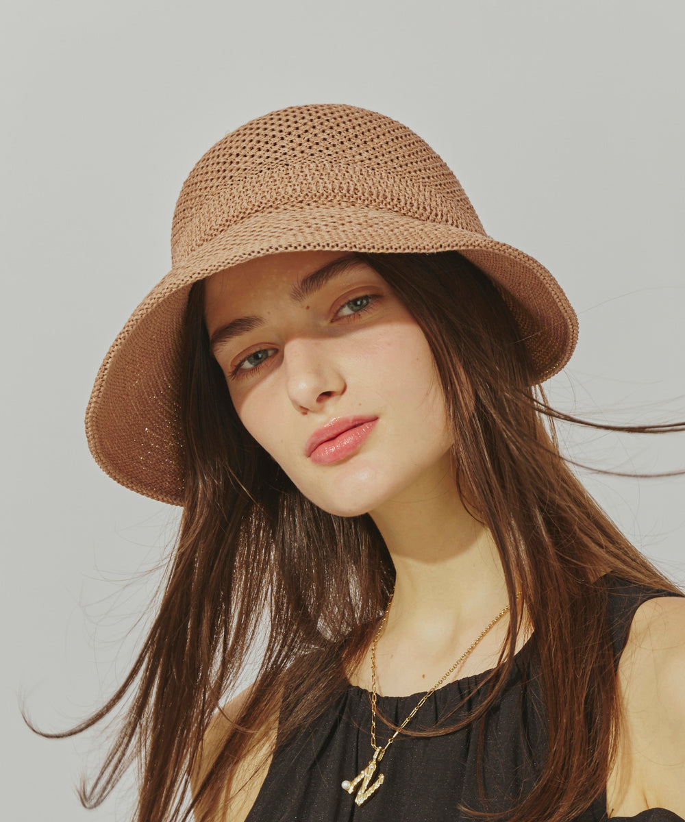 シャポー ド オー Chapeau d'O Chapeau d' O  TM Wide Visor Cap / シャポードオー （BEIGE (93)） BEIGE (93)