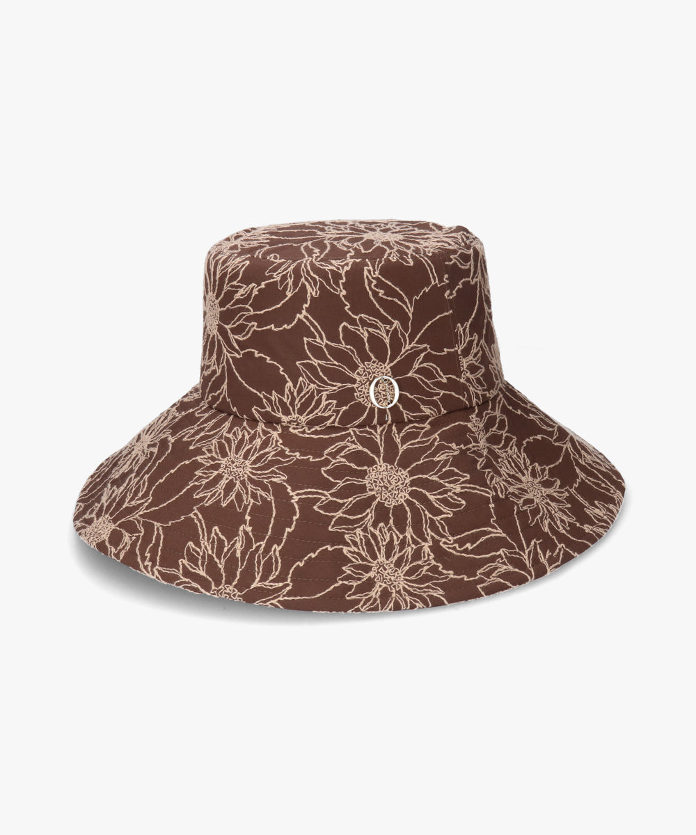 シャポー ド オー Chapeau d'O Chapeau d' O  Flower EMB Capeline / シャポードオー （BROWN (91)） BROWN (91)