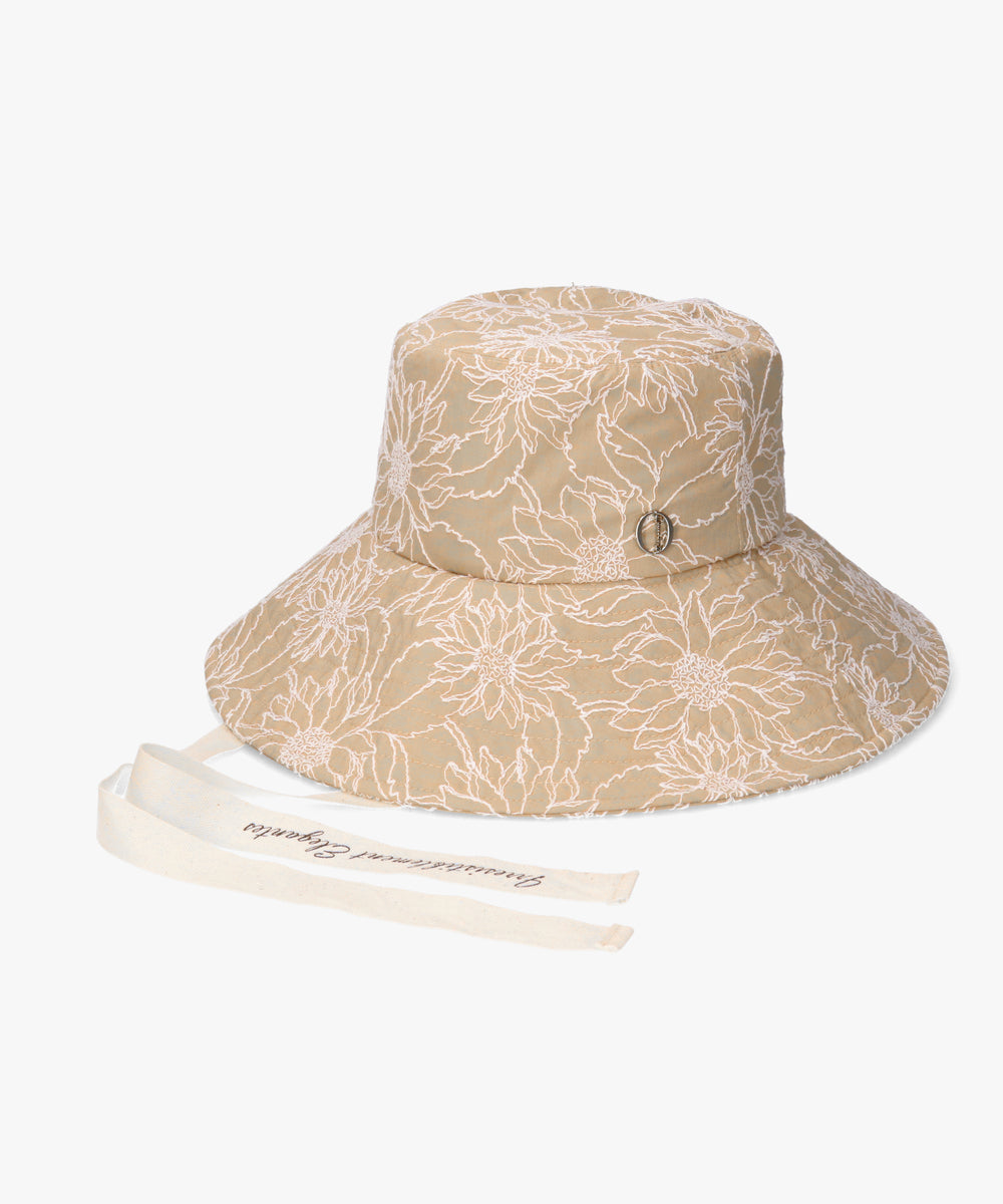 シャポー ド オー Chapeau d'O Chapeau d' O  Flower EMB Capeline / シャポードオー （BEIGE (93)） BEIGE (93)