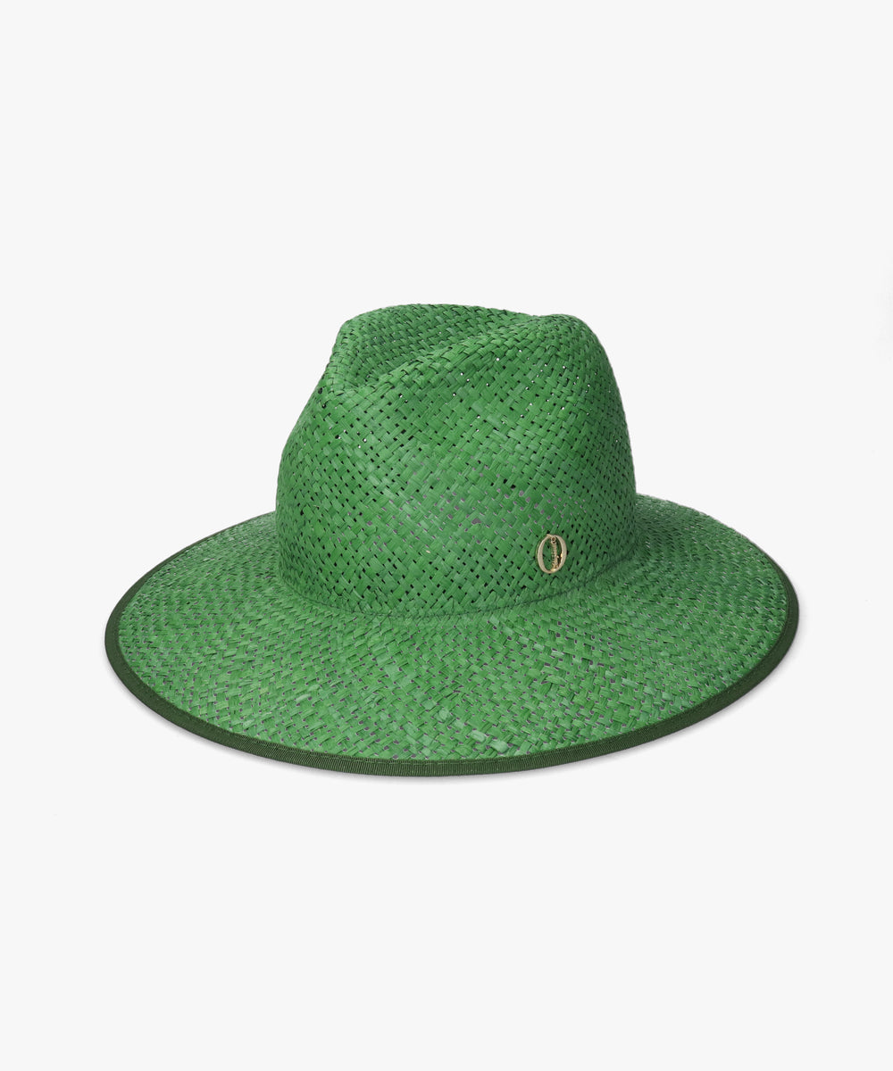 シャポー ド オー Chapeau d'O Chapeau d' O  Color Raffia Fedora / シャポードオー （GREEN (53)） GREEN (53)