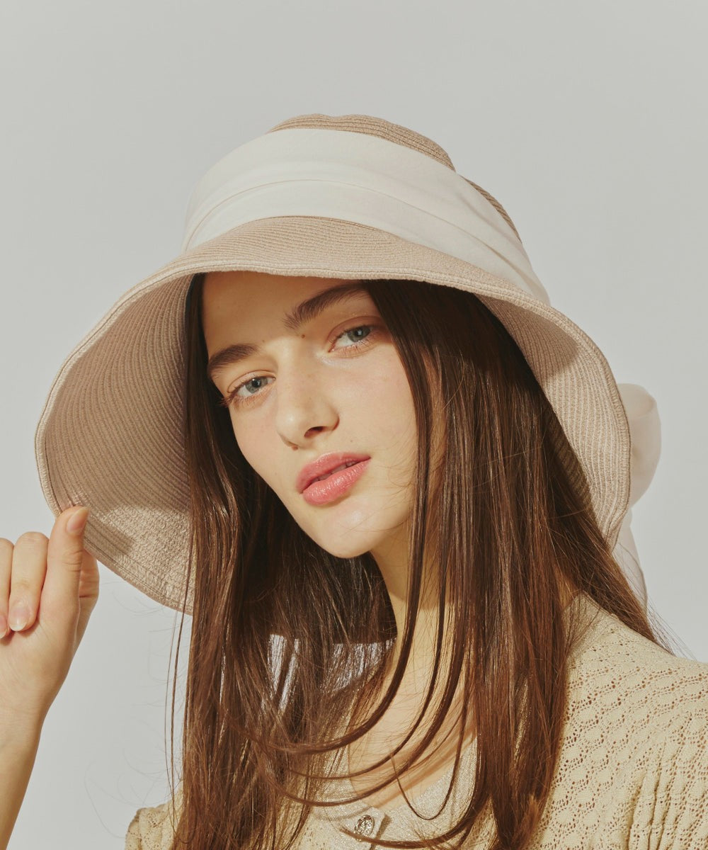 Chapeau d'O Silk Braid Capeline / Chapeau d'O