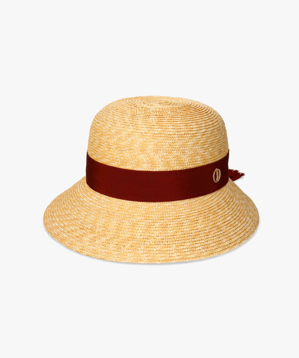 シャポー ド オー Chapeau d'O Chapeau d' O  Back Ribbon MUGI Cloche / シャポードオー （DK RED (11)） DK RED (11)