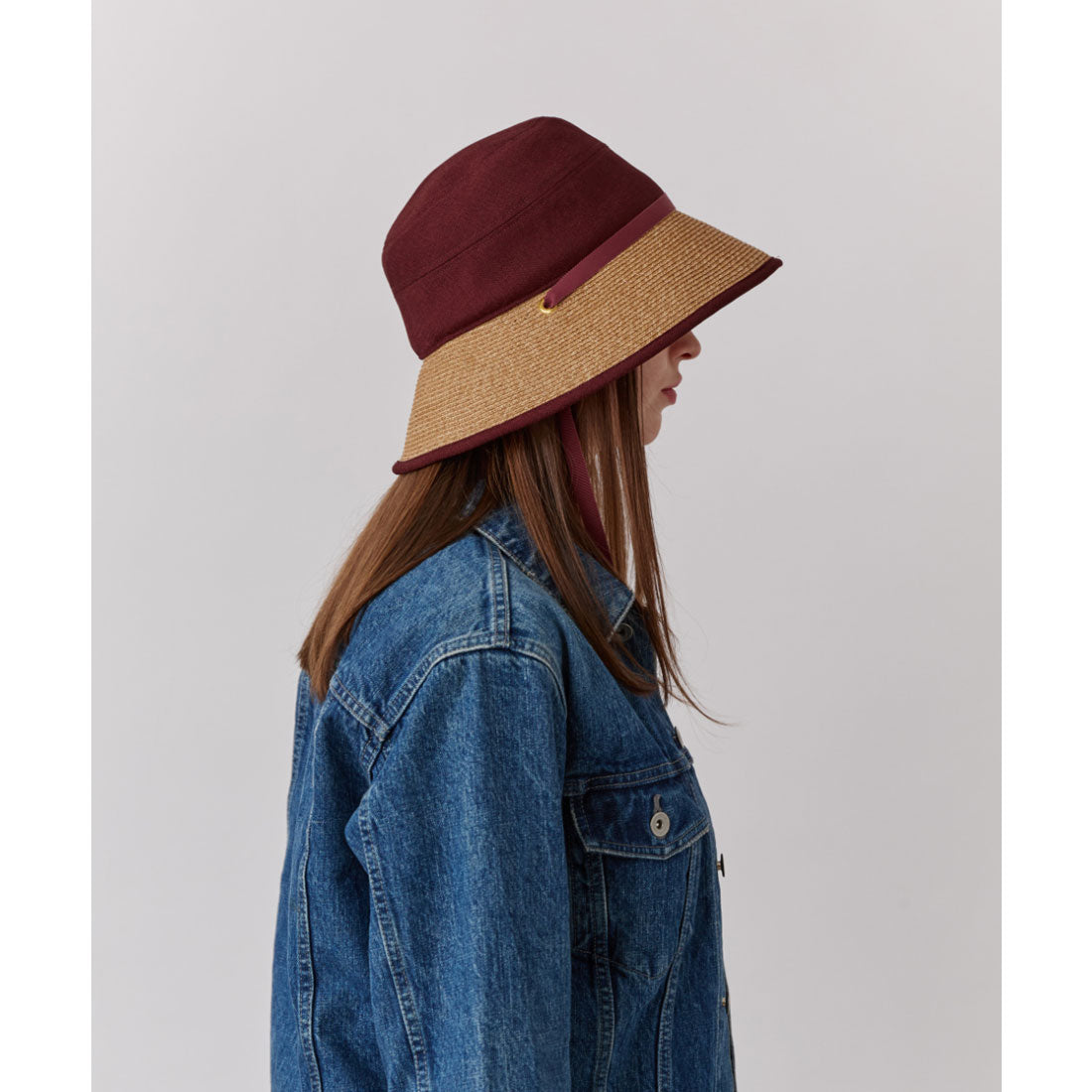 シャポー ド オー Chapeau d'O Chapeau d' O  Lineno x Washable Bd Hat / シャポードオー （BROWN (91)） BROWN (91)