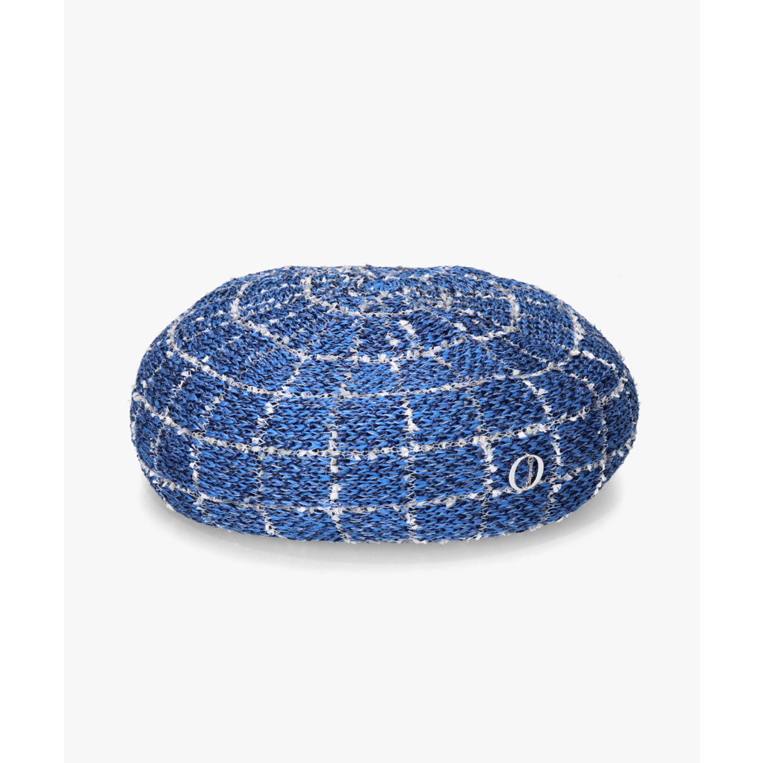 シャポー ド オー Chapeau d'O Chapeau d' O  TM Check Tweed Beret / シャポードオー （BLUE (73)） BLUE (73)