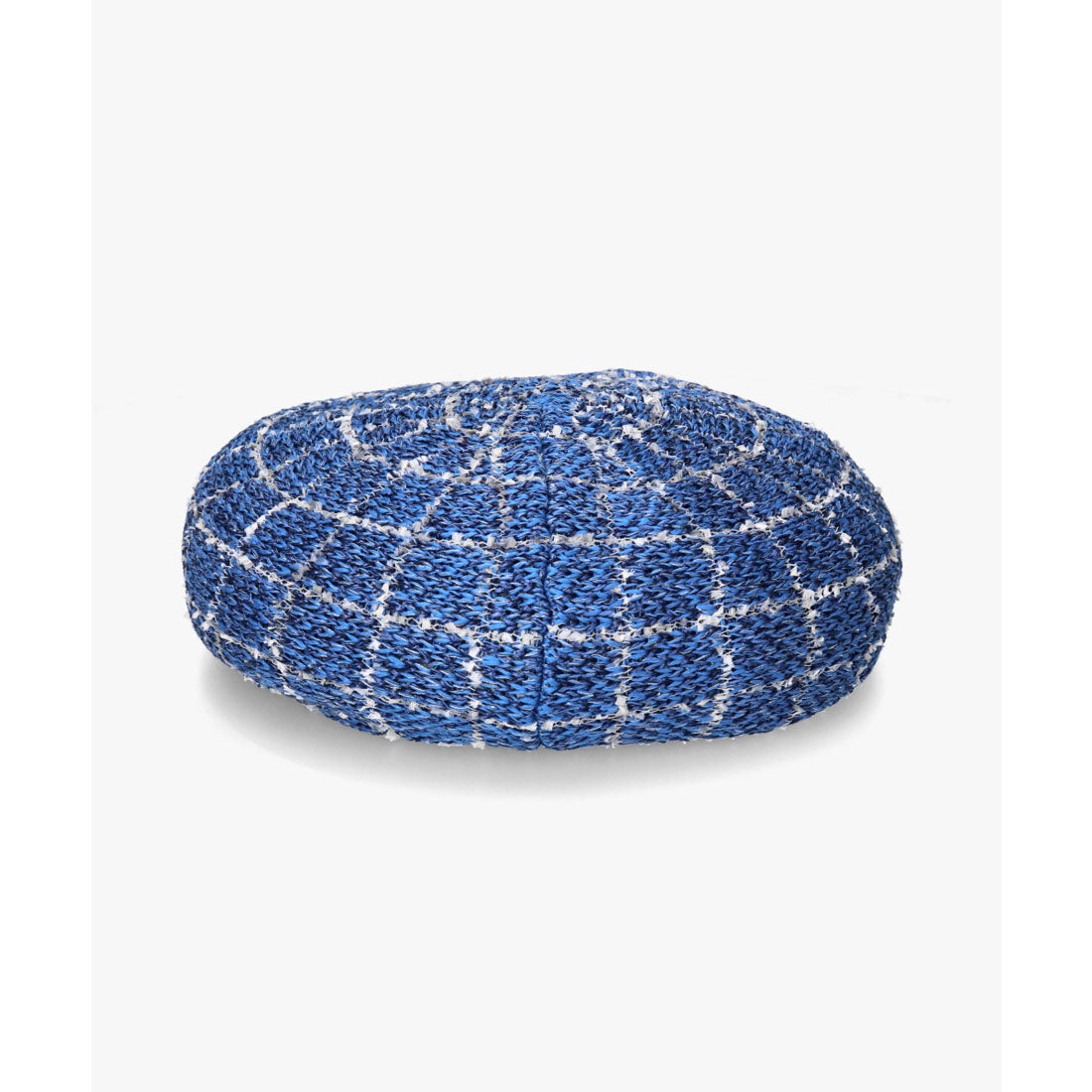 シャポー ド オー Chapeau d'O Chapeau d' O  TM Check Tweed Beret / シャポードオー （BLUE (73)） BLUE (73)