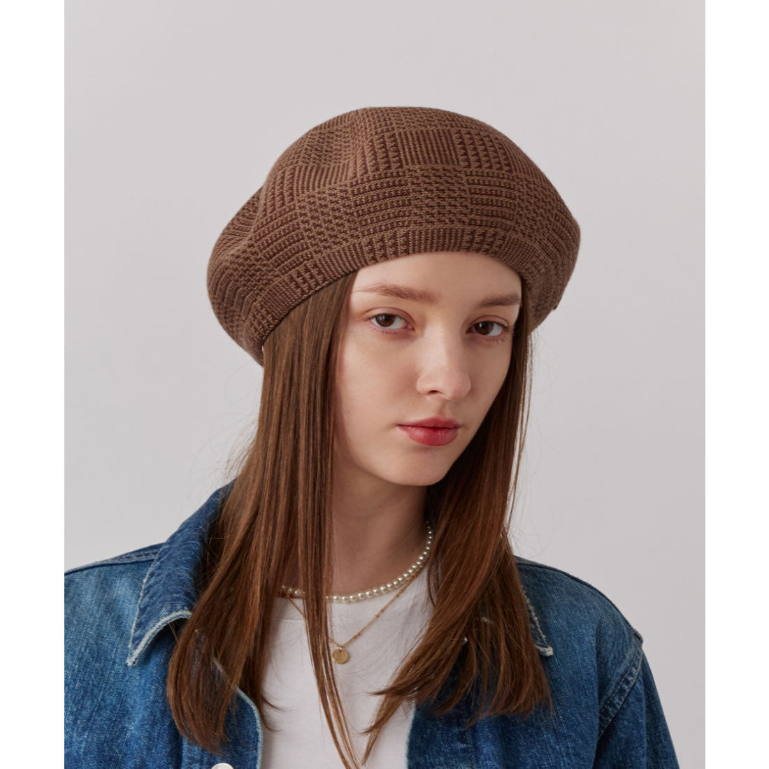 シャポー ド オー Chapeau d'O Chapeau d' O  Back Ribbon TH Beret / シャポードオー （BROWN (91)） BROWN (91)