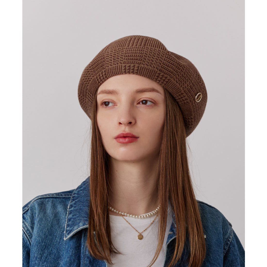 シャポー ド オー Chapeau d'O Chapeau d' O  Back Ribbon TH Beret / シャポードオー （BROWN (91)） BROWN (91)