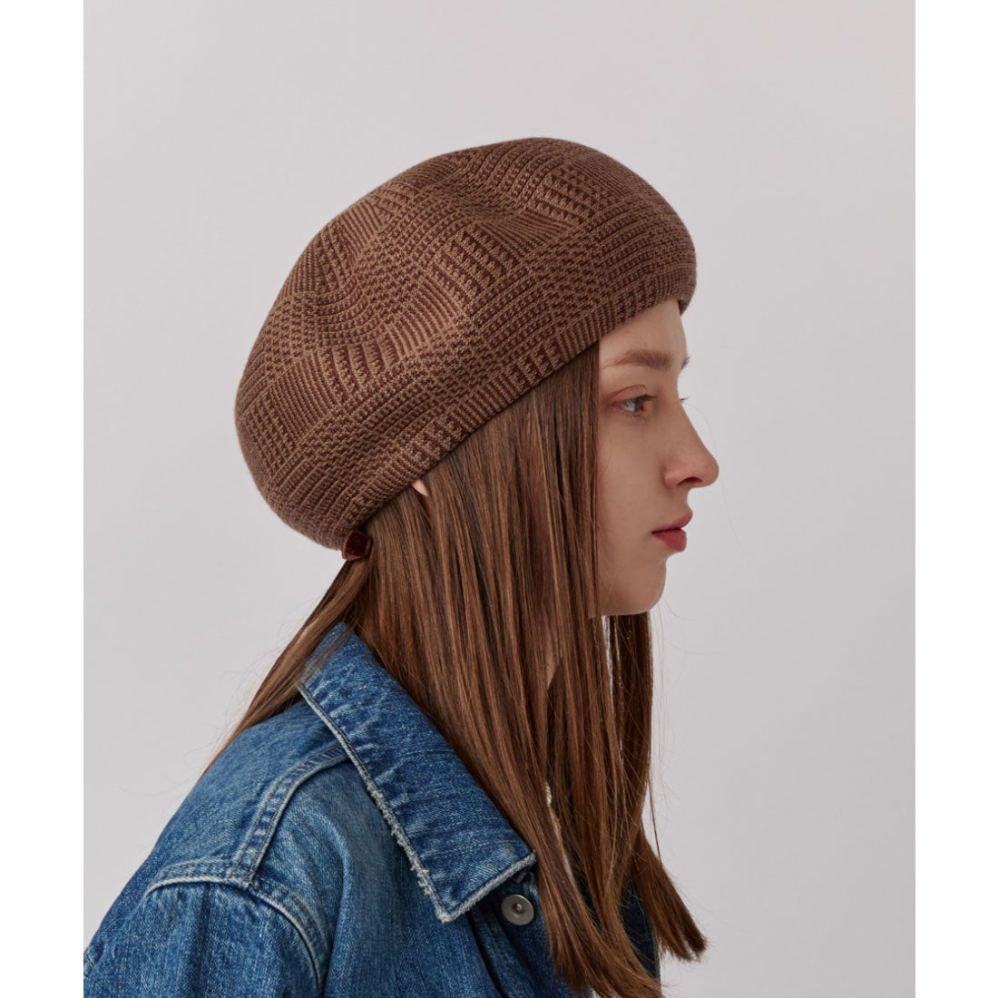 シャポー ド オー Chapeau d'O Chapeau d' O  Back Ribbon TH Beret / シャポードオー （BROWN (91)） BROWN (91)