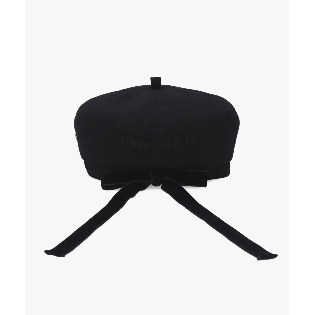シャポー ド オー Chapeau d'O Chapeau d' O  Flannel Josephine Beret / シャポードオー （BLACK (01)） BLACK (01)