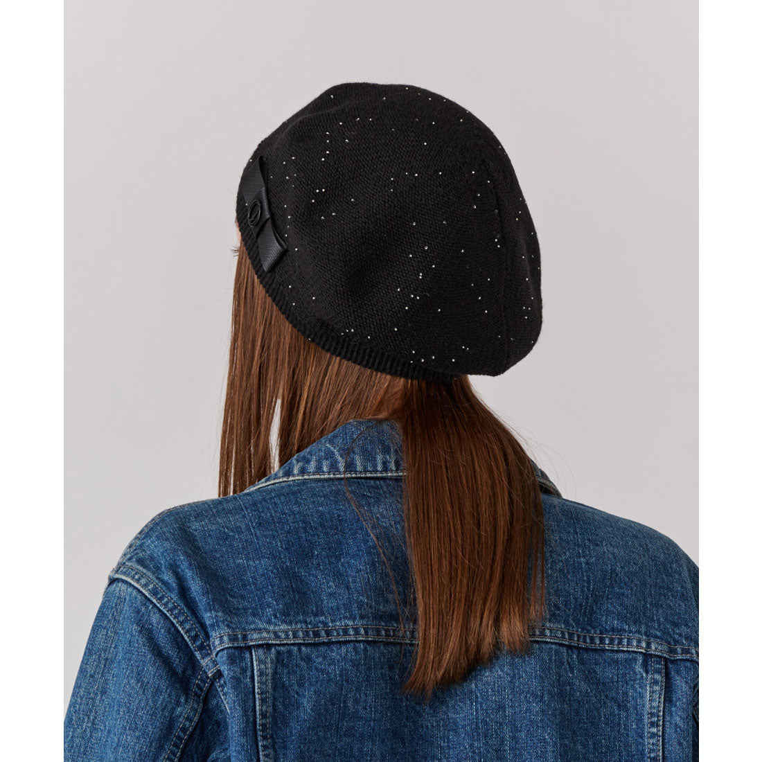 シャポー ド オー Chapeau d'O Chapeau d' O  Beads Knit Beret / シャポードオー （BLACK (01)） BLACK (01)