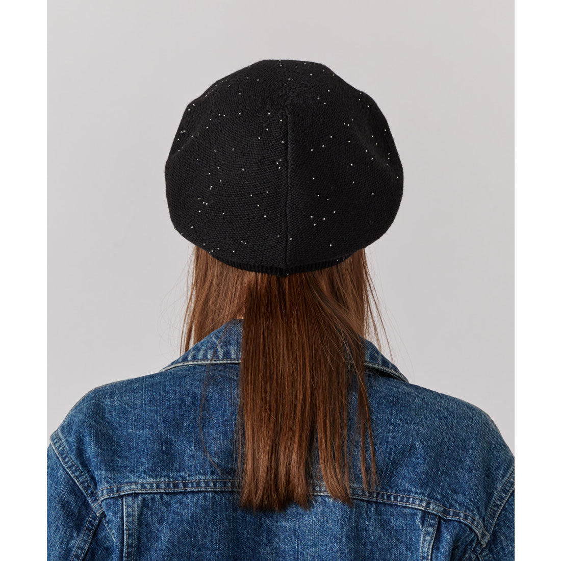 シャポー ド オー Chapeau d'O Chapeau d' O  Beads Knit Beret / シャポードオー （BLACK (01)） BLACK (01)