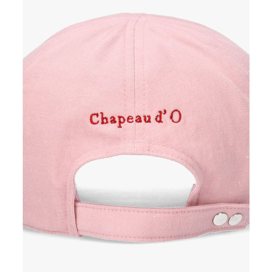シャポー ド オー Chapeau d'O Chapeau d' O  Denim Emblem 6P Cap / シャポードオー （PINK (15)） PINK (15)