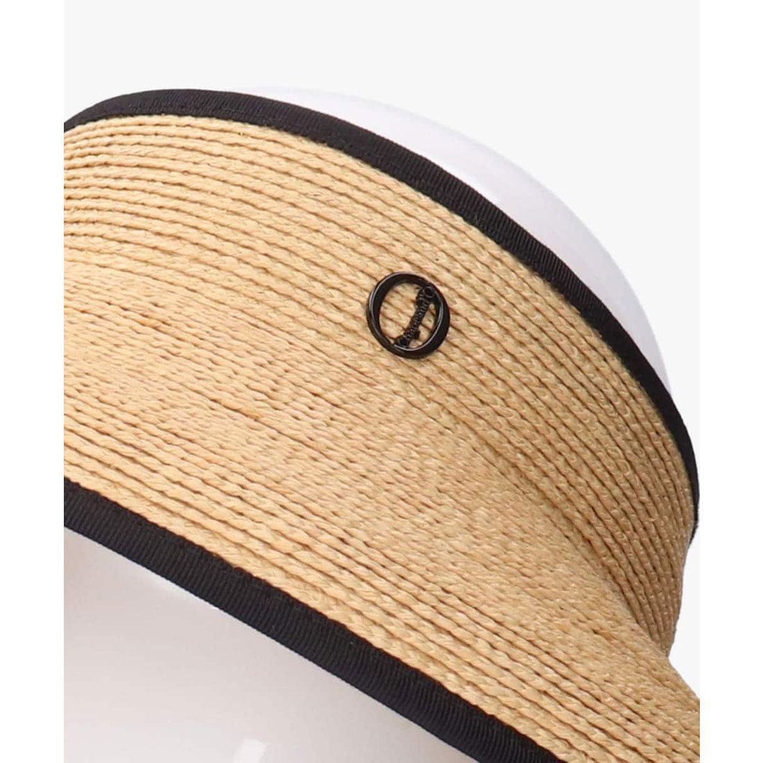 シャポー ド オー Chapeau d'O Chapeau d' O  Raffia Casablanca Visor ST / シャポードオー （BLACK (01)） BLACK (01)