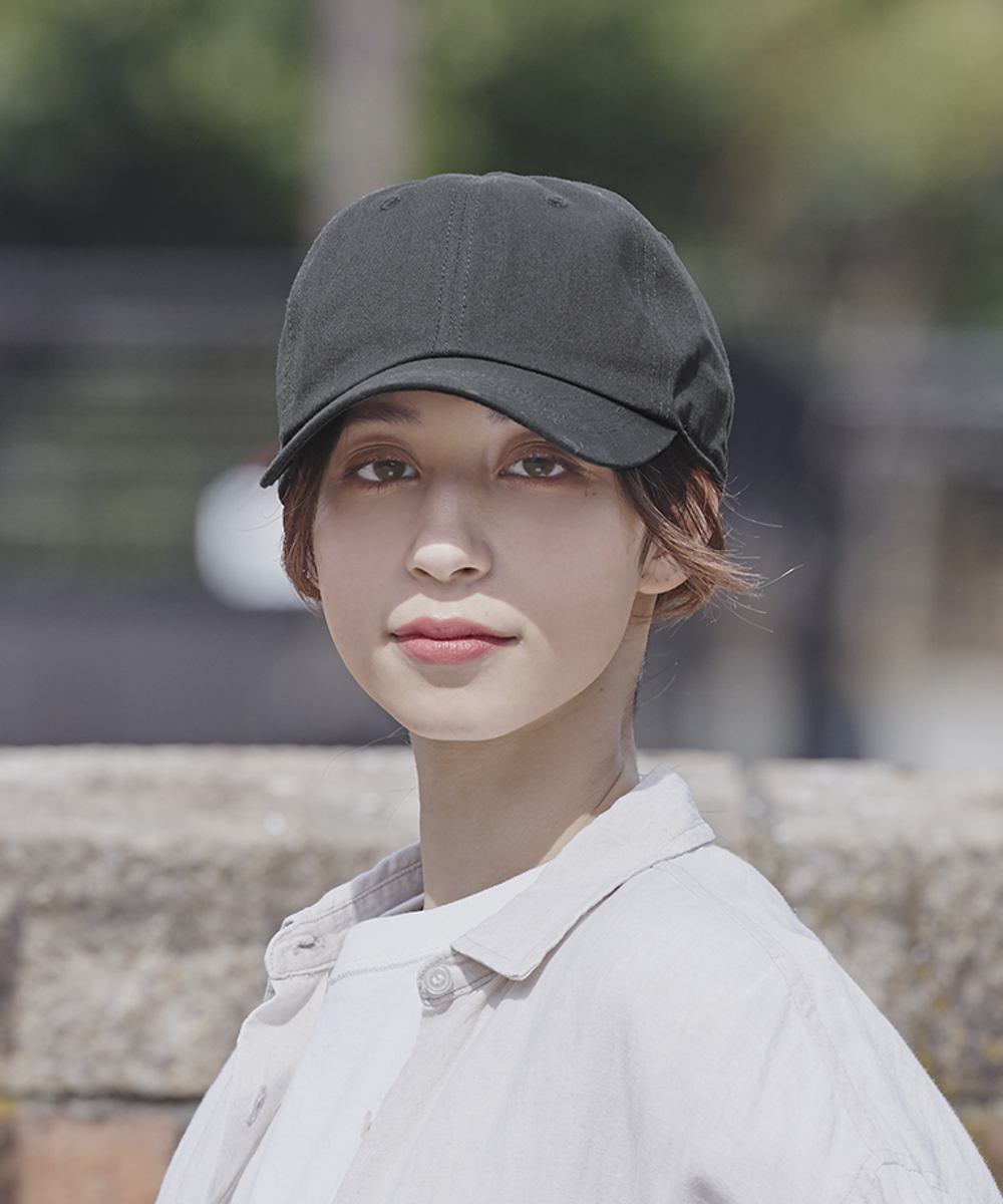 オルネート ORNERTE ORNERTE BASIC 6P CAP_DEEP TYPE 【ユニセックス】深さとサイズが選べるUVカットコットンベーシックキャップー深めー （ECRU (96)） ECRU (96)