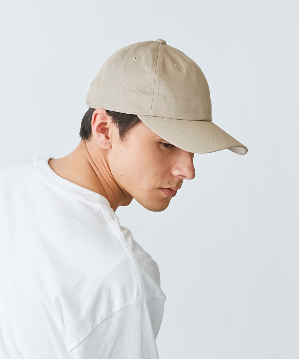 オルネート ORNERTE ORNERTE BASIC 6P CAP_DEEP TYPE 【ユニセックス】深さとサイズが選べるUVカットコットンベーシックキャップー深めー （ECRU (96)） ECRU (96)