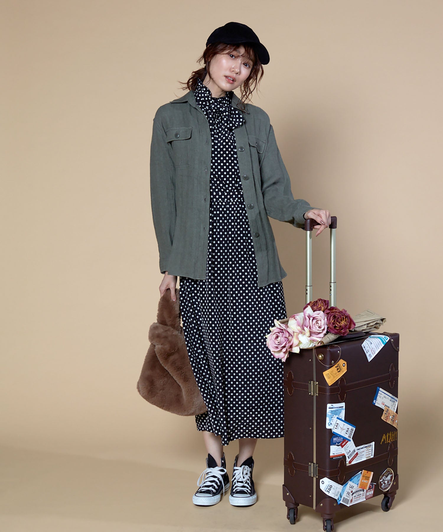 オルネート ORNERTE ORNERTE  BASIC 6P CAP_MID TYPE_CD コーデュロイキャップ （BRICK (93)） BRICK (93)