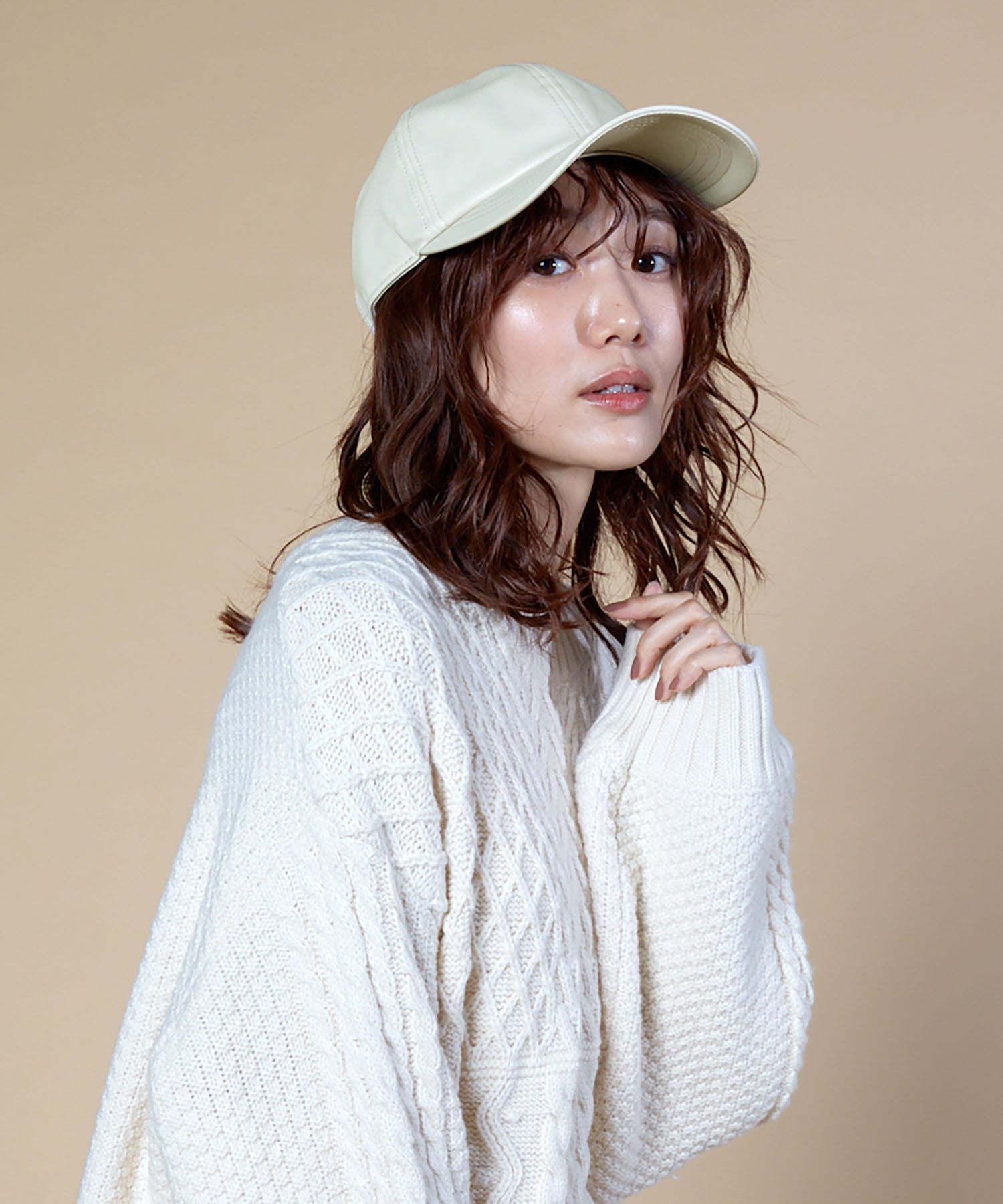 オルネート ORNERTE ORNERTE  BASIC 6P CAP_DEEP TYPE_FL （LT BEIGE (95)） LT BEIGE (95)