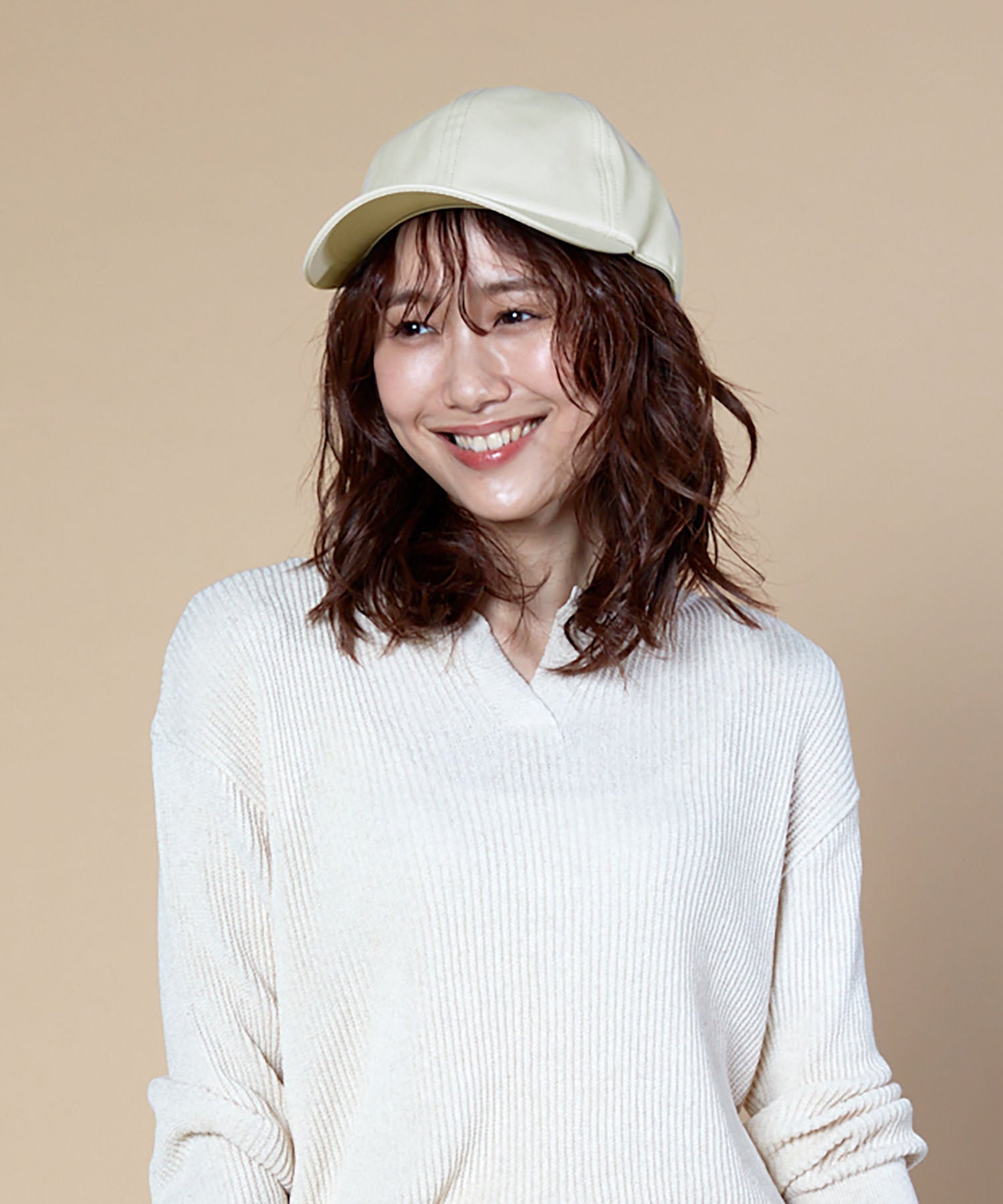 オルネート ORNERTE ORNERTE  BASIC 6P CAP_DEEP TYPE_FL （LT BEIGE (95)） LT BEIGE (95)