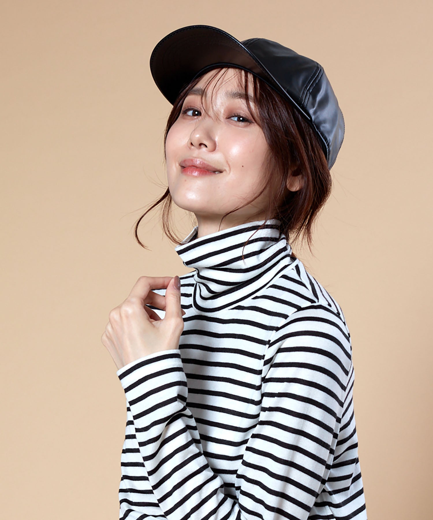 オルネート ORNERTE ORNERTE  BASIC 6P CAP_DEEP TYPE_FL,BLACK (01)