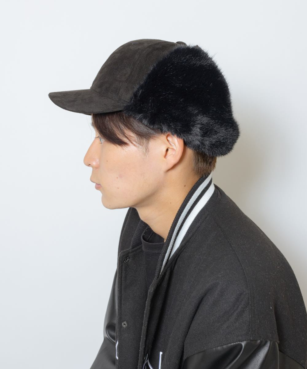 オルネート ORNERTE ORNERTE フェイクファーイヤーフラップキャップ