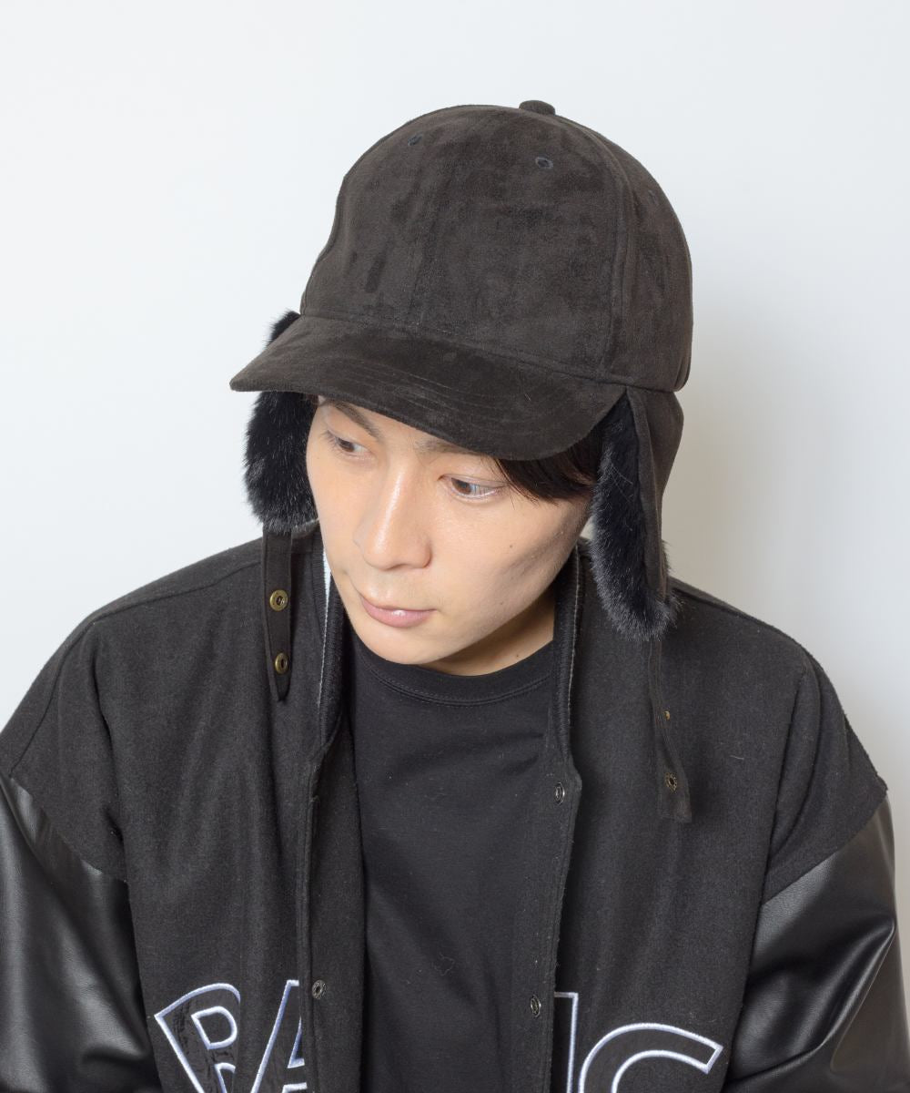 オルネート ORNERTE ORNERTE フェイクファーイヤーフラップキャップ