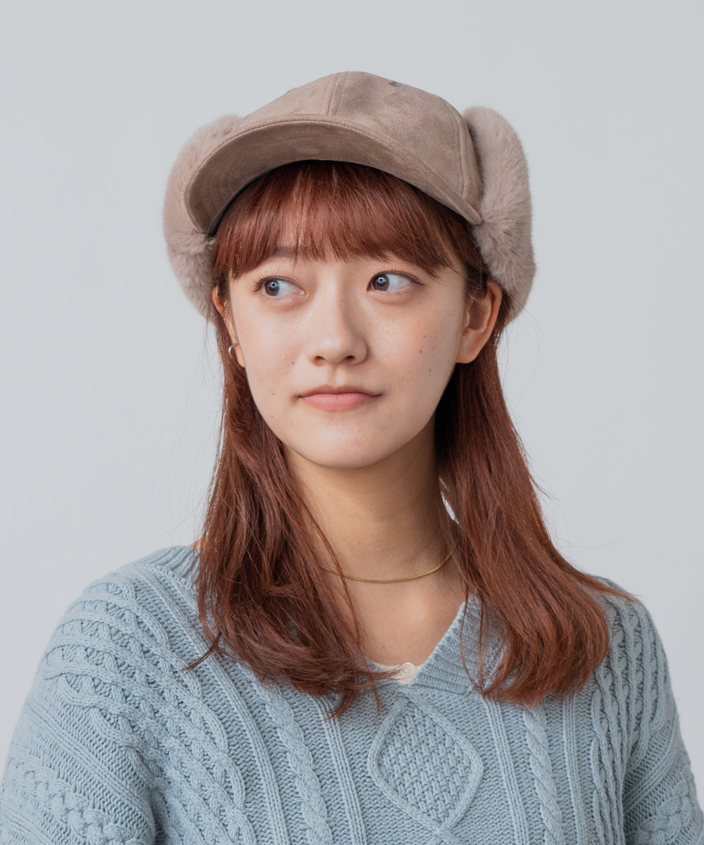 オルネート ORNERTE ORNERTE フェイクファーイヤーフラップキャップ,GRAY (03)