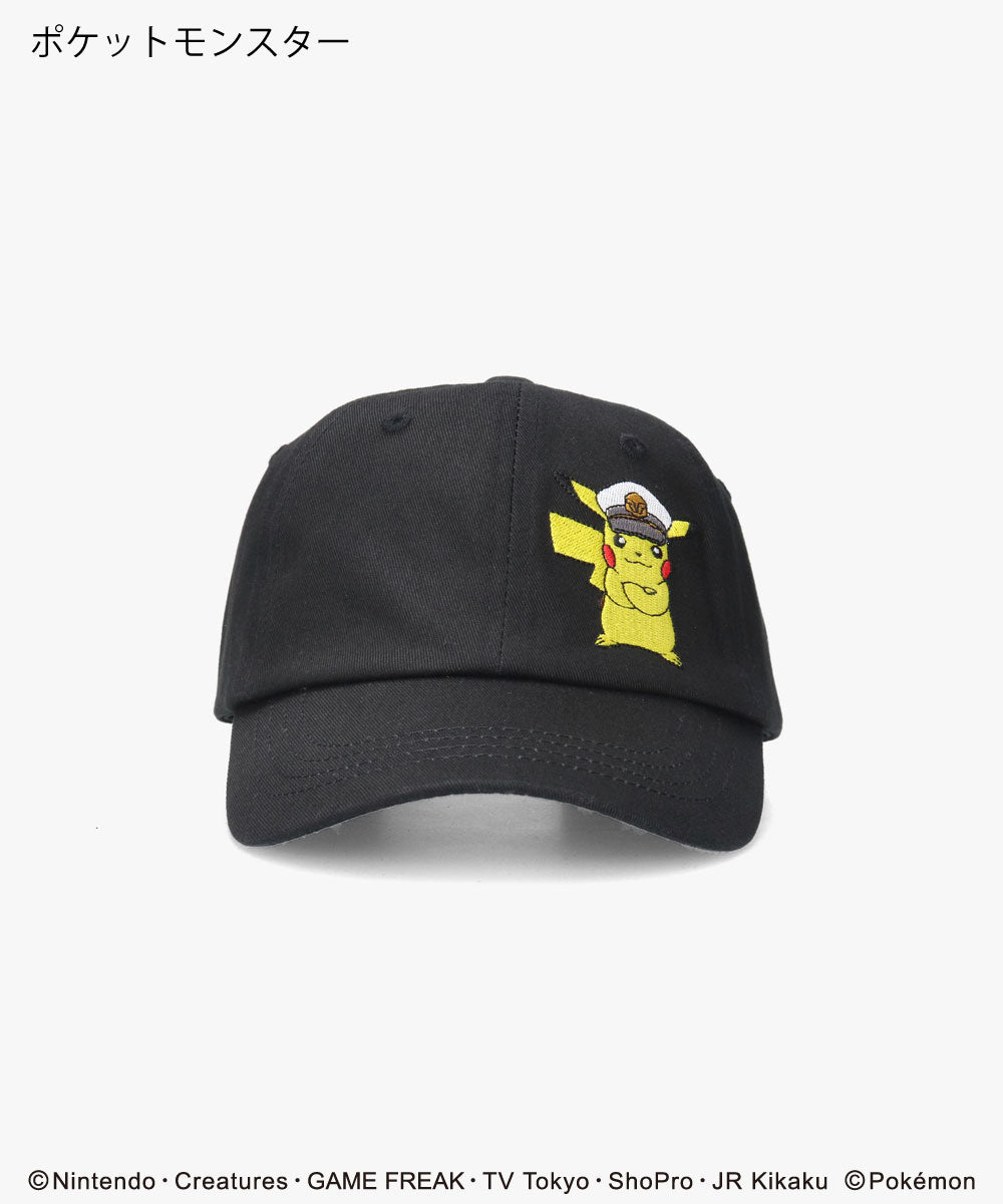 アザー OTHERS ポケモン キャプテンピカチュウ キャップ キッズ （BLACK (01)） BLACK (01)
